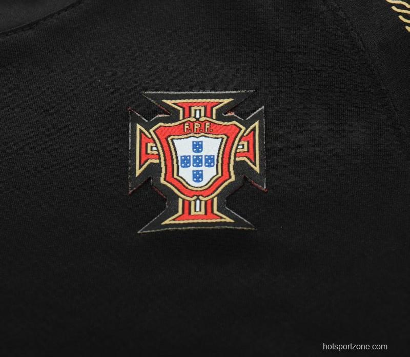 Retro Kids 2006 Portugal Away Jersey