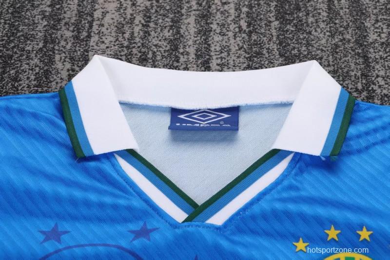 Retro 1996 Brazil Away Jersey