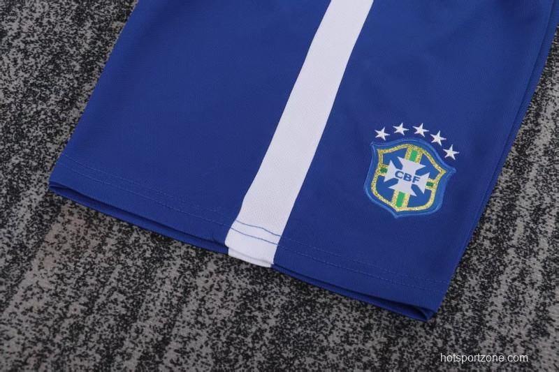 Retro 2014 Kids Brazil Home Jersey