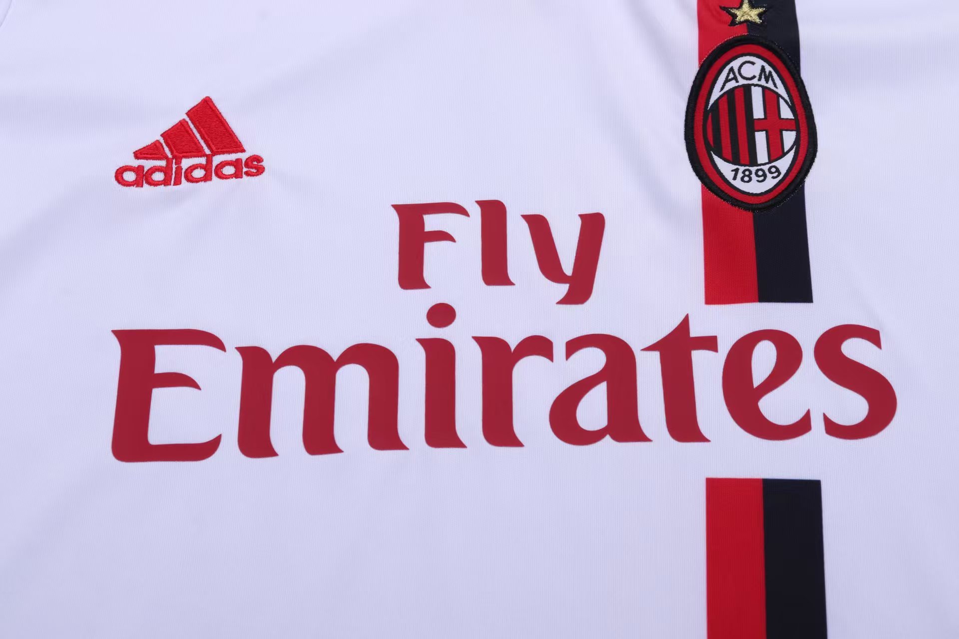 Retro 2010/11 Kids AC Milan White Away Jersey
