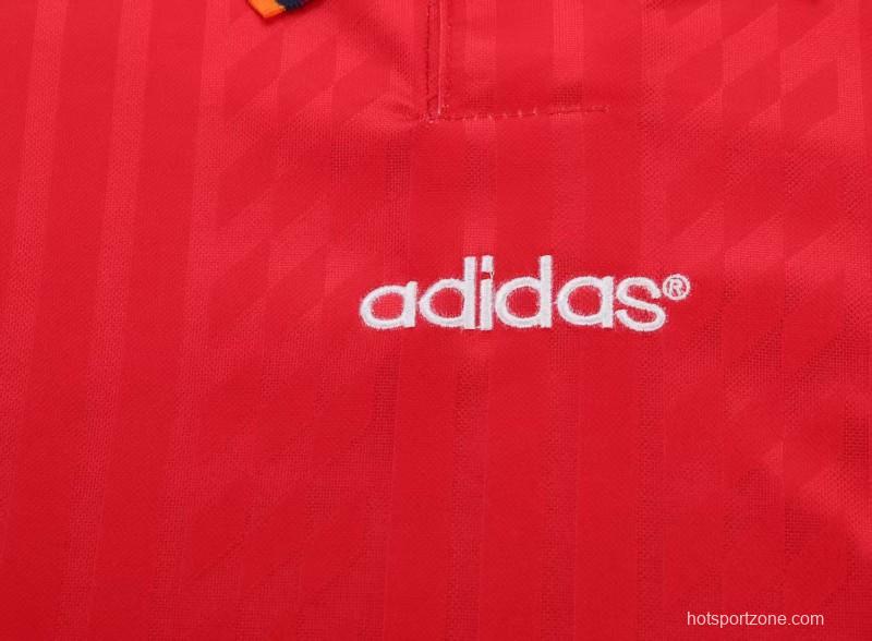 Retro Kids 1994 Spain Home Jersey