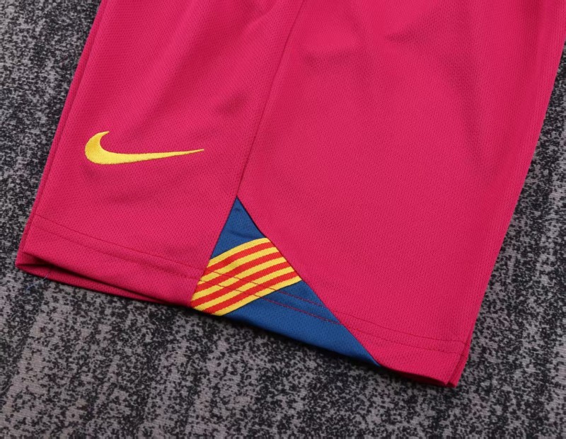 Retro Kids 05/06 Barcelona Home League Version Long Sleeve Jersey