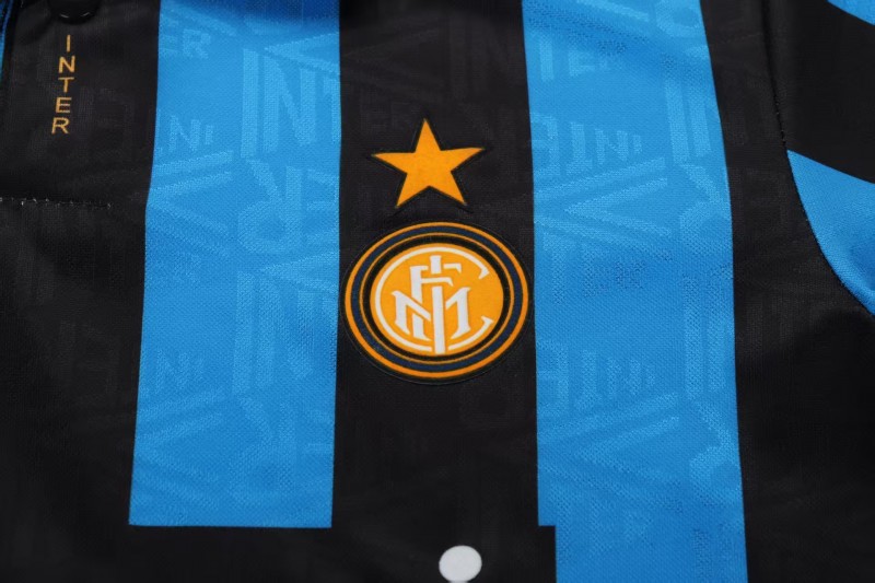 Retro 92/94 Kids Inter Milan Blue-Black Home Jersey