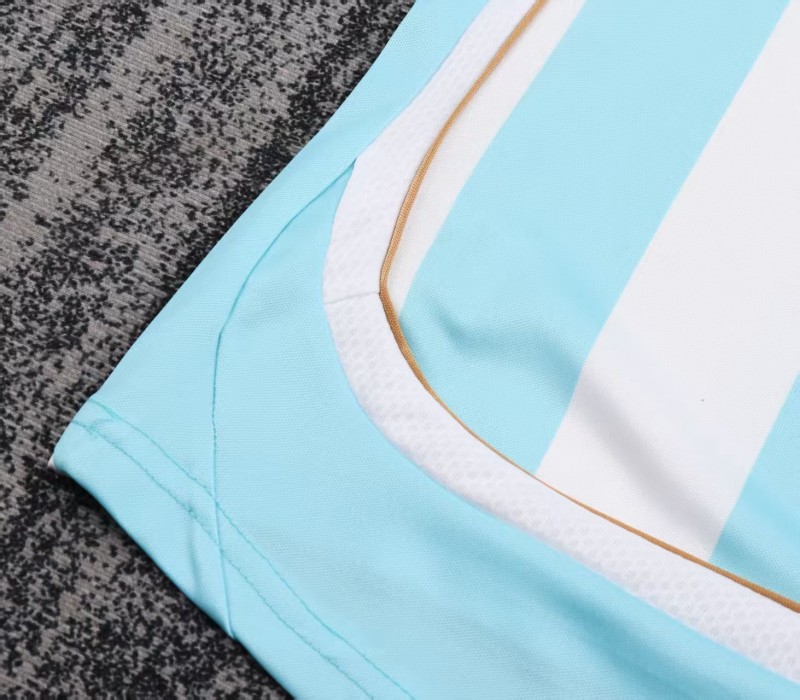 Retro Kids 2006 Argentina Home Jersey