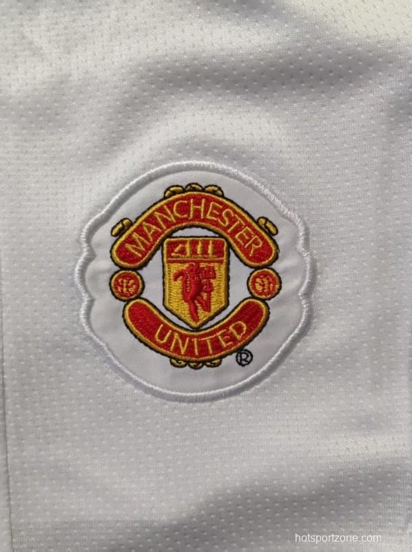 Retro Kids 07/08 Manchester United Away Long Sleeve Jersey