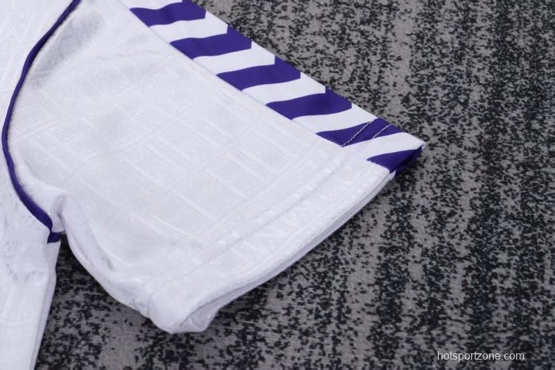 Retro Kids 88/90 Real Madrid Home Jersey