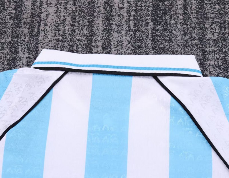 Retro Kids  96/97 Argentina Home Jacquard Jersey