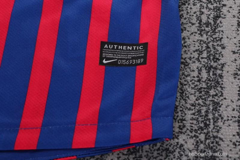 Retro Kids 11/12  FC Barcelona Home Jersey