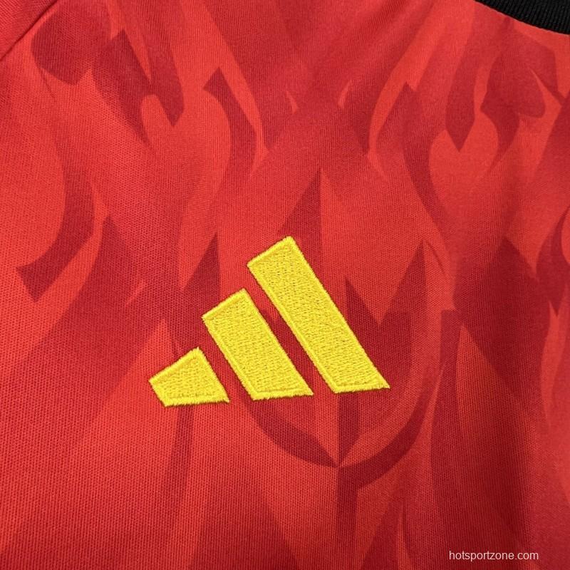 2026 Kids Belgium World Cup Home Kit