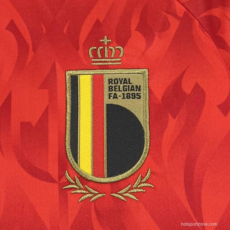 2026 Kids Belgium World Cup Home Kit