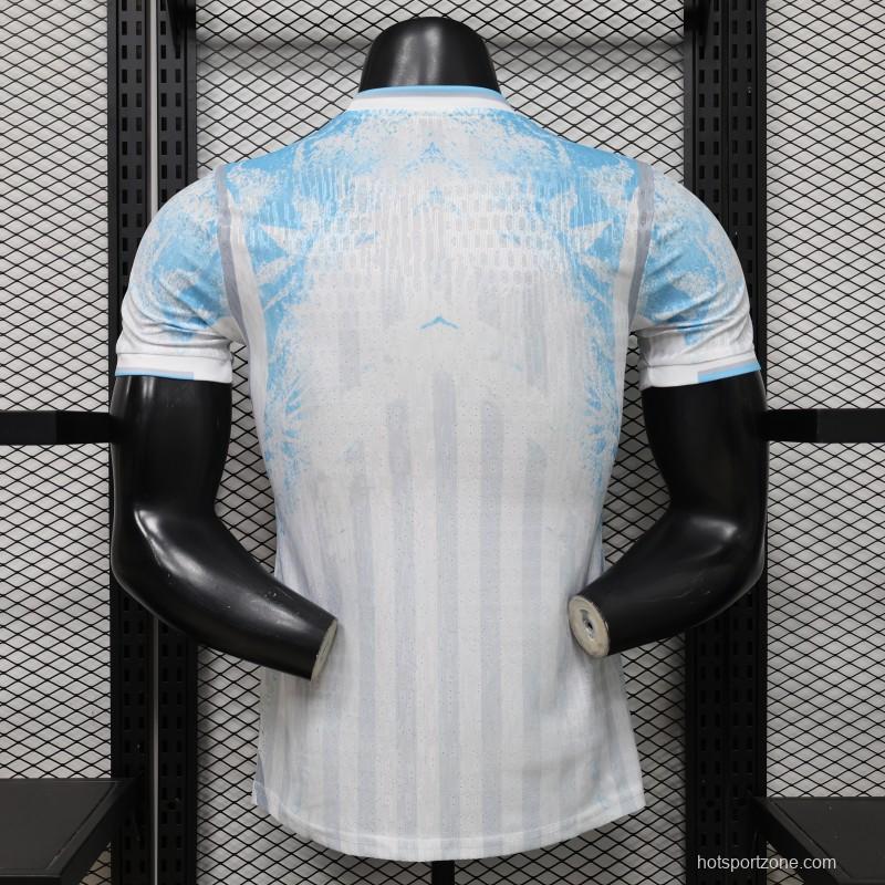 Player Version 2026 Uruguay Away Special Edition White  Jersey