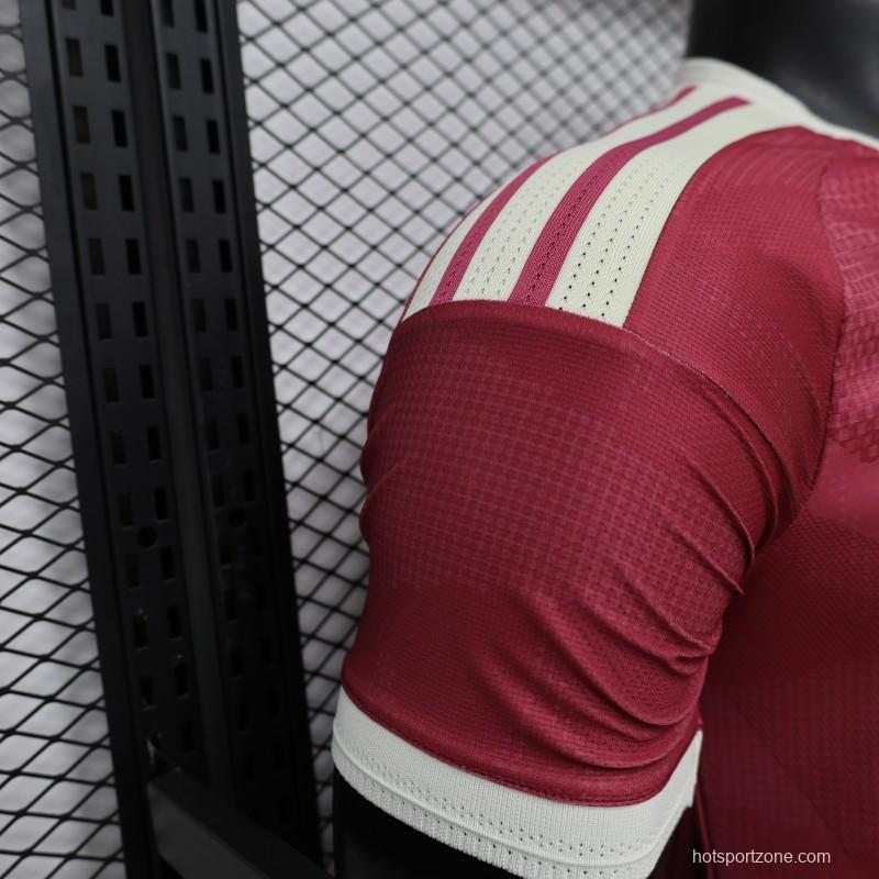 Player Version 26/27 Real Madrid Third Burgundy Red Jersey