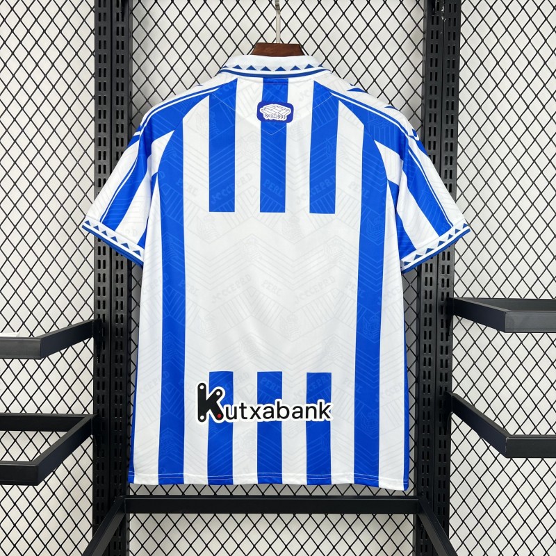 2025/26 Mens Real Sociedad Vintage Jersey
