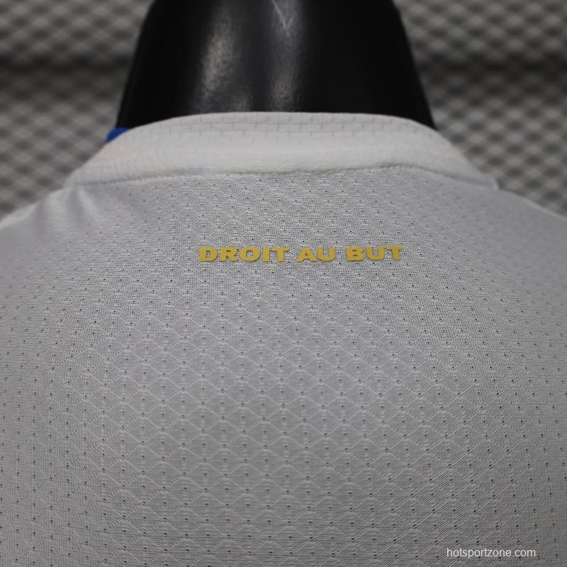 Player Version 26/27 Olympique de Marseille White Home Jersey