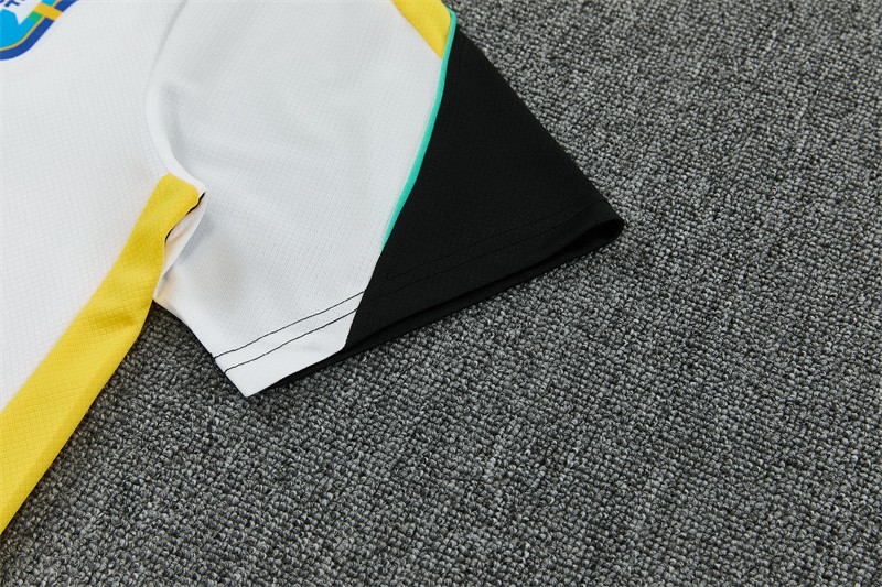 26/27 Brazil Away White Short Sleeve + Soccer Shorts