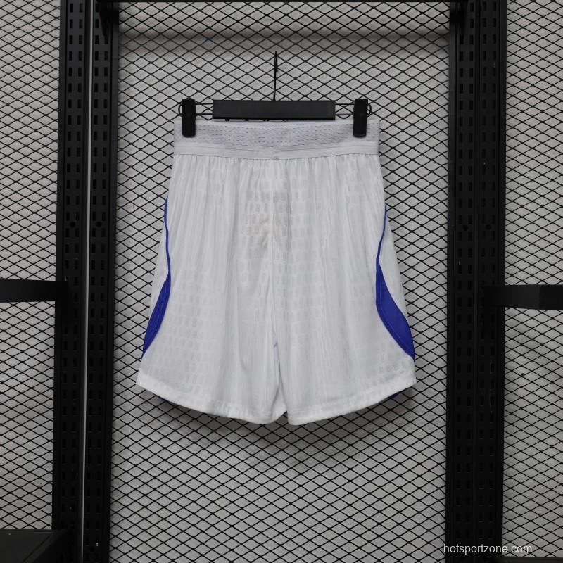 Player Version 2026 Croatia White  Home Shorts