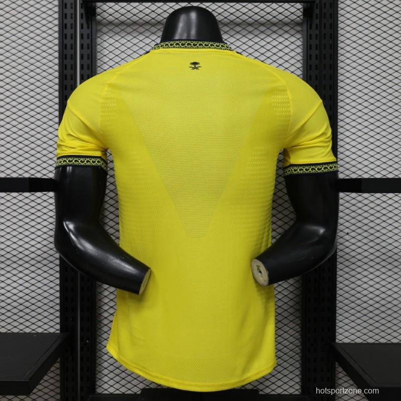 Player Version 26/27 Al Nassr FC Home Bright Yellow  Jersey