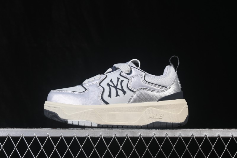 New York Yankees MLB Chunky Curve Liner Thick Sole Casual Running Shoes - 3ASXM096N50SIS