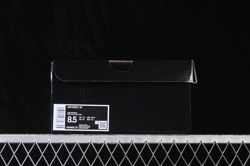 Nike Air Force 1 '07 Low Light Bone Grey Low-Top Casual Skate Shoes - DN9688-107