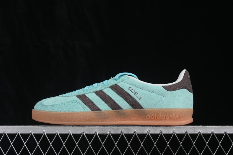 Adidas Originals Gazelle Indoor Retro Low-Top Casual Skateboarding Shoes with Non-Slip and Wear-Resistant Sole - KZ6952