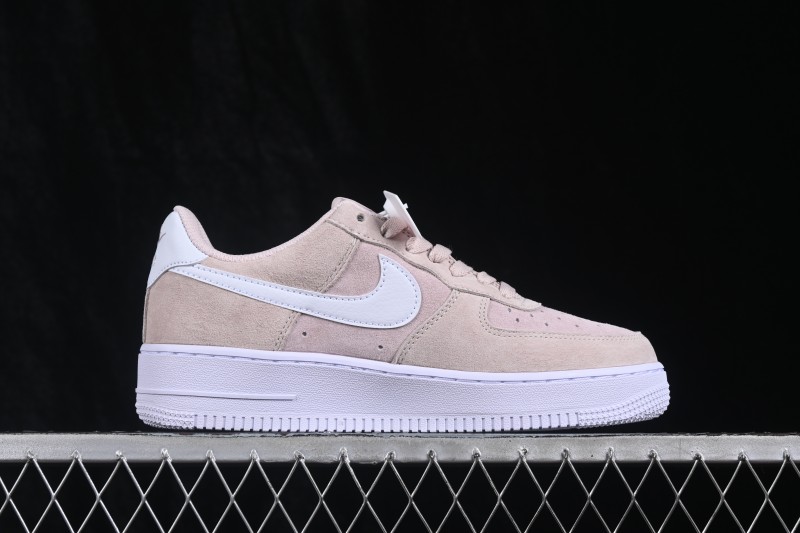 Nike Air Force 1 '07 Low Basketball Shoes with Classic Leather Upper and Cushioned Sole - IQ9964-600