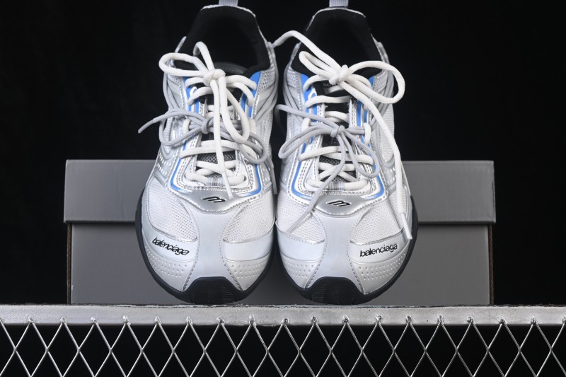 Balenciaga Radar Sneaker Round-Toe Lace-Up Casual Lifestyle Shoes - WSTGL9114