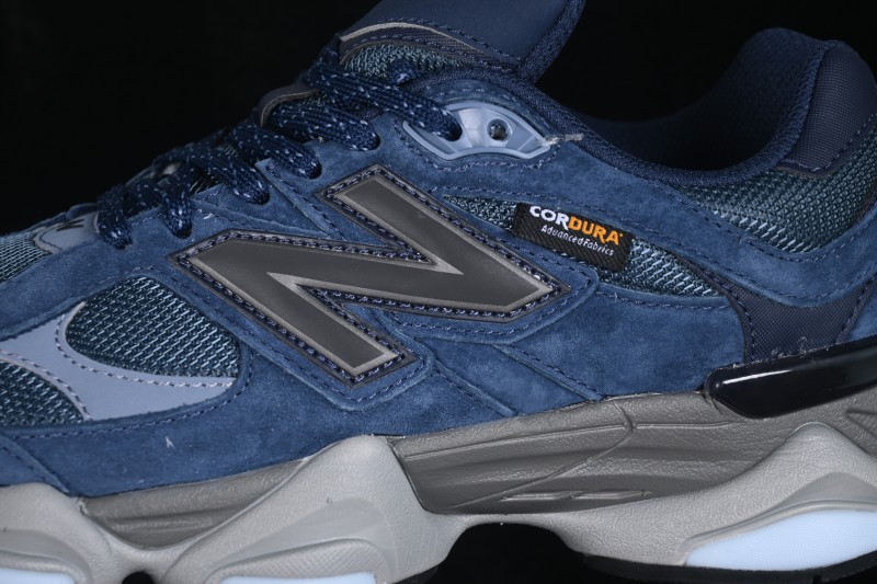 New Balance 9060 Retro Running Shoes with ABZORB Cushioning and Suede Overlays - U906023D
