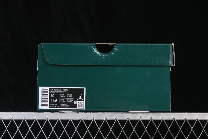 Nike Air Jordan 4 Retro Oxidized Green Basketball Shoes - AQ8138-103