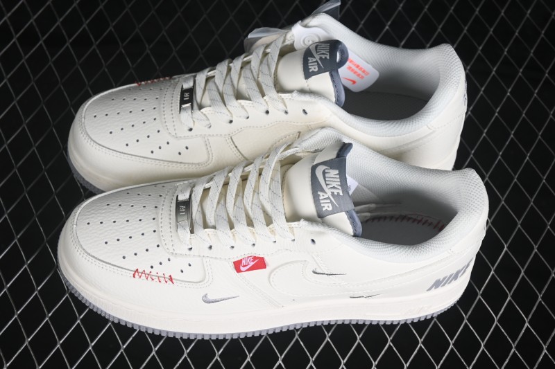 Nike Air Force 1 '07 Low Basketball Sneakers with Full-Length Air Cushion - MM3399-829