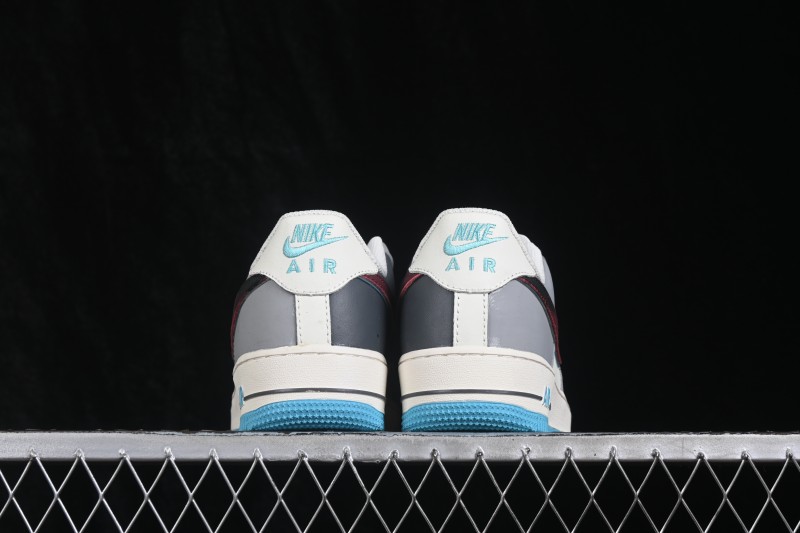 Nike Air Force 1 '07 Low Hand-Painted Graffiti Ice Island Prelude Casual Skateboarding Shoes - LJ8822-616