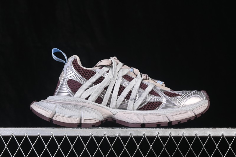 Balenciaga 3XL Interlace Running Shoes with Woven Upper and Advanced Cushioning - W3XTL2940