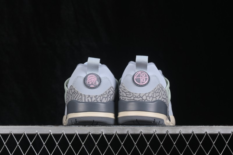 Jordan Spizike Low Cultural Casual Sneakers with AJ3 Crackle and AJ4 Support Elements - FQ1759-401