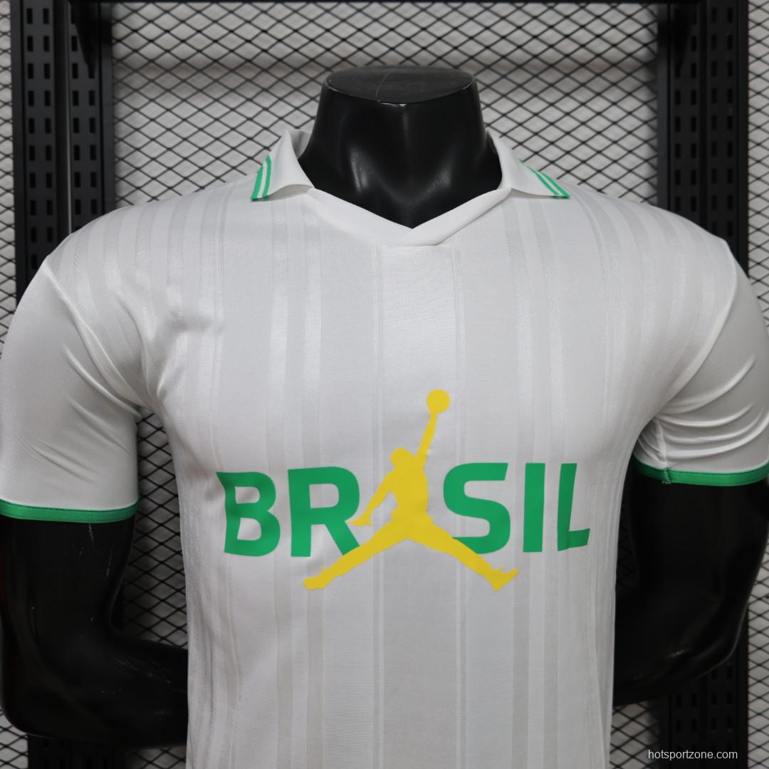 Player Version 26/27 Brazil × Jordan Brand White Special Edition Third Jersey