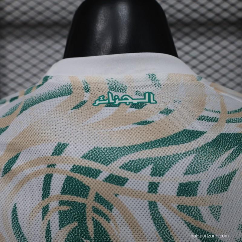 Player Version 26/27 Algeria White  Special Edition  Home Jersey