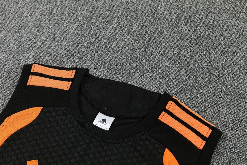 26/27 Arsenal Black Sleeveless Training Vest +Shorts Set