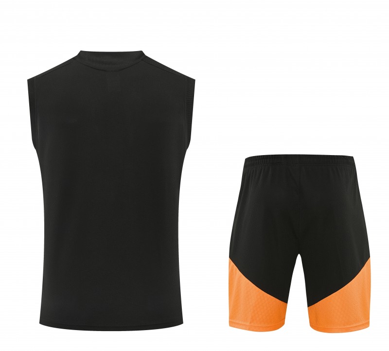 26/27 Arsenal Black Sleeveless Training Vest +Shorts Set