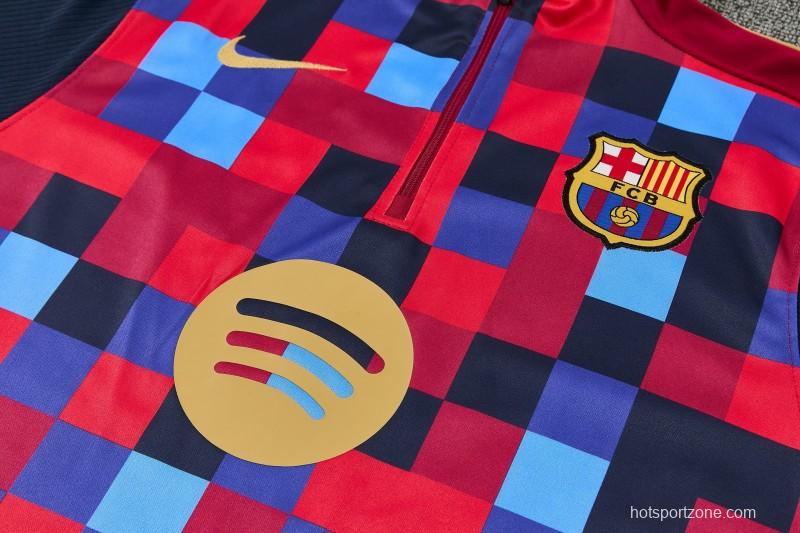 26/26 Barcelona Half Zipper Jacket Tracksuit + Long Pants