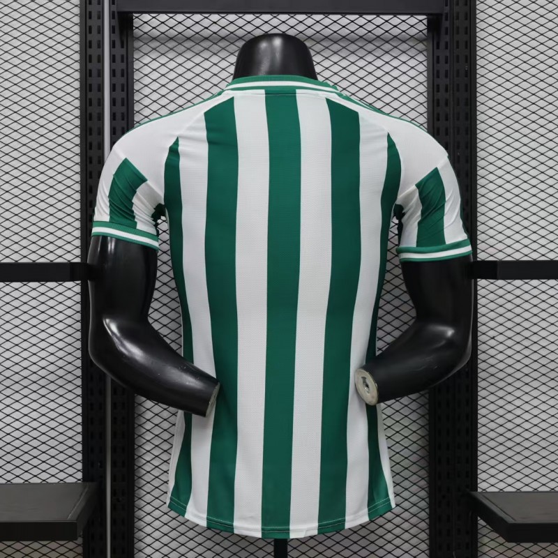 Player Version 26/27 Real Madrid Green & White Stripes Special Edition Jersey