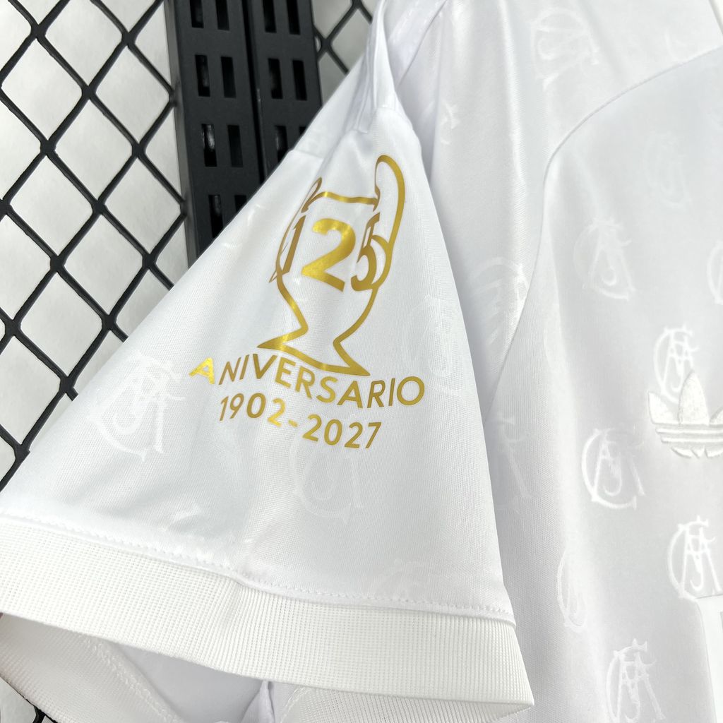 2026/27 Mens Real Madrid 125th Anniversary Jersey