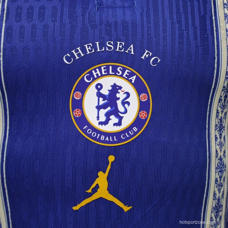 Player Version 26/27 Chelsea x Jordan x Dior Parisian Heritage Concept POLO Jersey