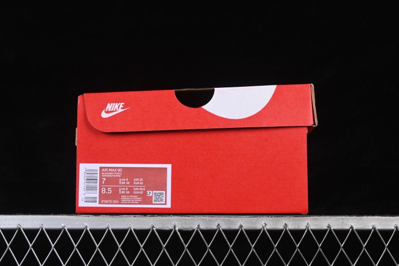 Nike Air Max 90 Retro Running Shoes with Visible Air-Sole Cushion - IF0670-004