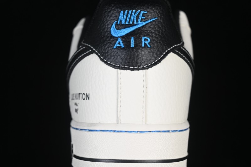 Nike Air Force 1 '07 Low Collaborative White Black Printed Casual Sneakers - XY9025-013