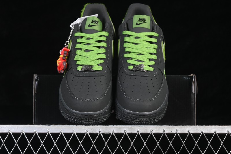 Nike Air Force 1 '07 Low Year of Horse Collaboration Basketball Shoes with Embossed Swoosh - XY9025-001