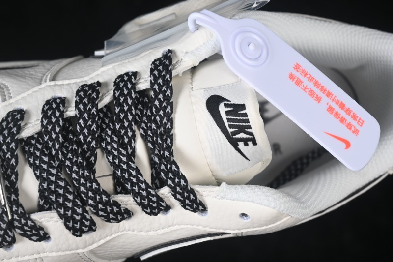 Nike Air Force 1 '07 Low Casual Sneakers in Milk White with Full-Length Air Cushion - MM5288-072