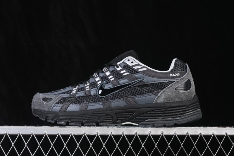 Nike P-6000 Premium Retro Running Shoes with Layered Design - HF0015-002