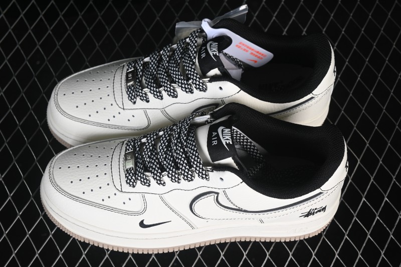 Nike Air Force 1 '07 Low Hand-Drawn Style Casual Skateboarding Shoes - MM3399-819
