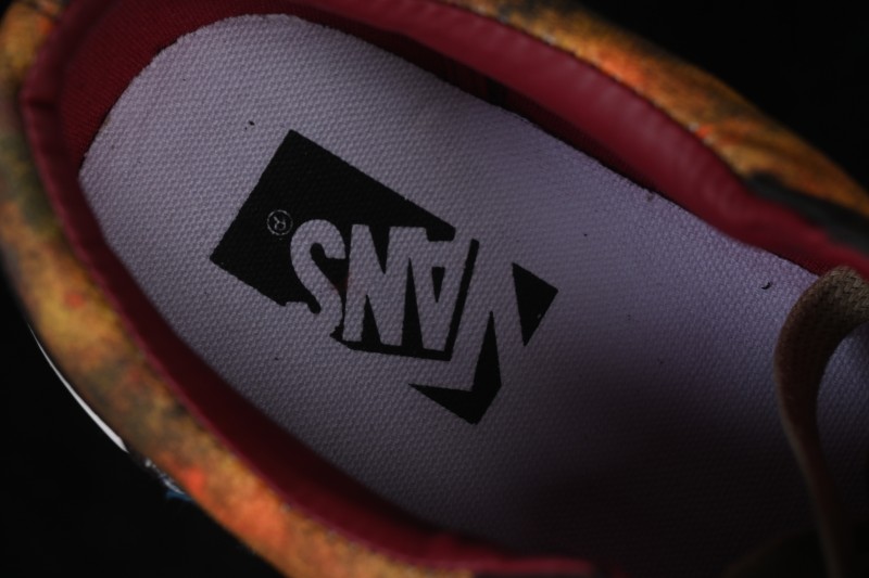 Vans Premium Old Skool 36 Retro Distressed Skate Shoes with Vintage Logo Accents - VN000D9RENB