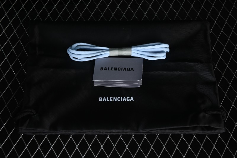 Balenciaga Monday Ultra Sneaker Leather Round-Toe Lace-Up Low-Top Lifestyle Shoes - WMNDI2994