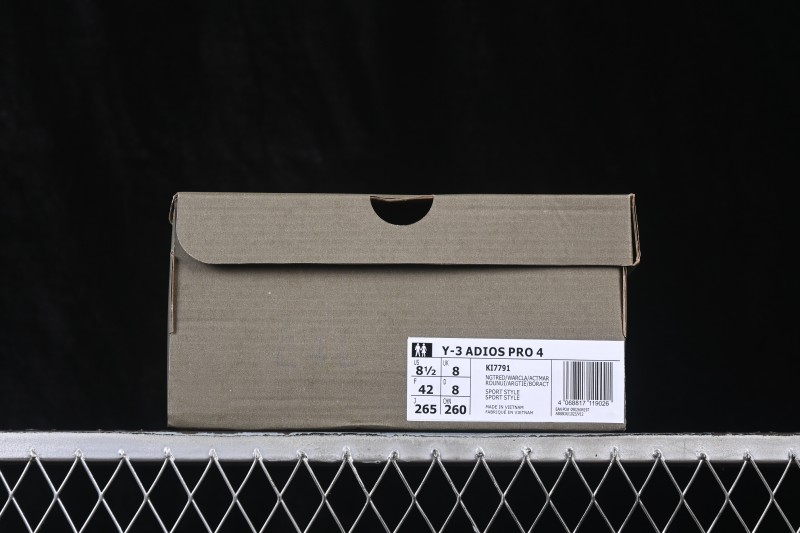 Y-3 x Adidas Adizero Adios 4 Running Shoes with Lightweight Breathable Low-Top Design - KI7791