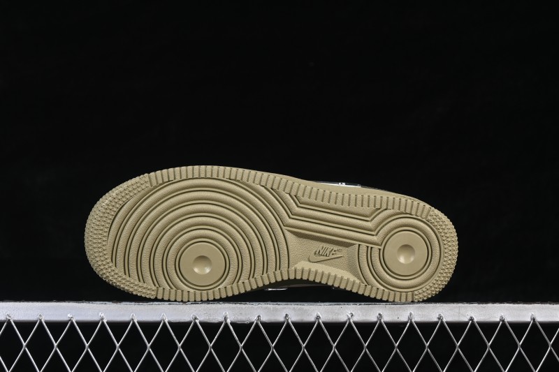 Nike Air Force 1 '07 Low Basketball Shoes with Classic Leather Upper and Air-Sole Cushioning - IQ9802-022